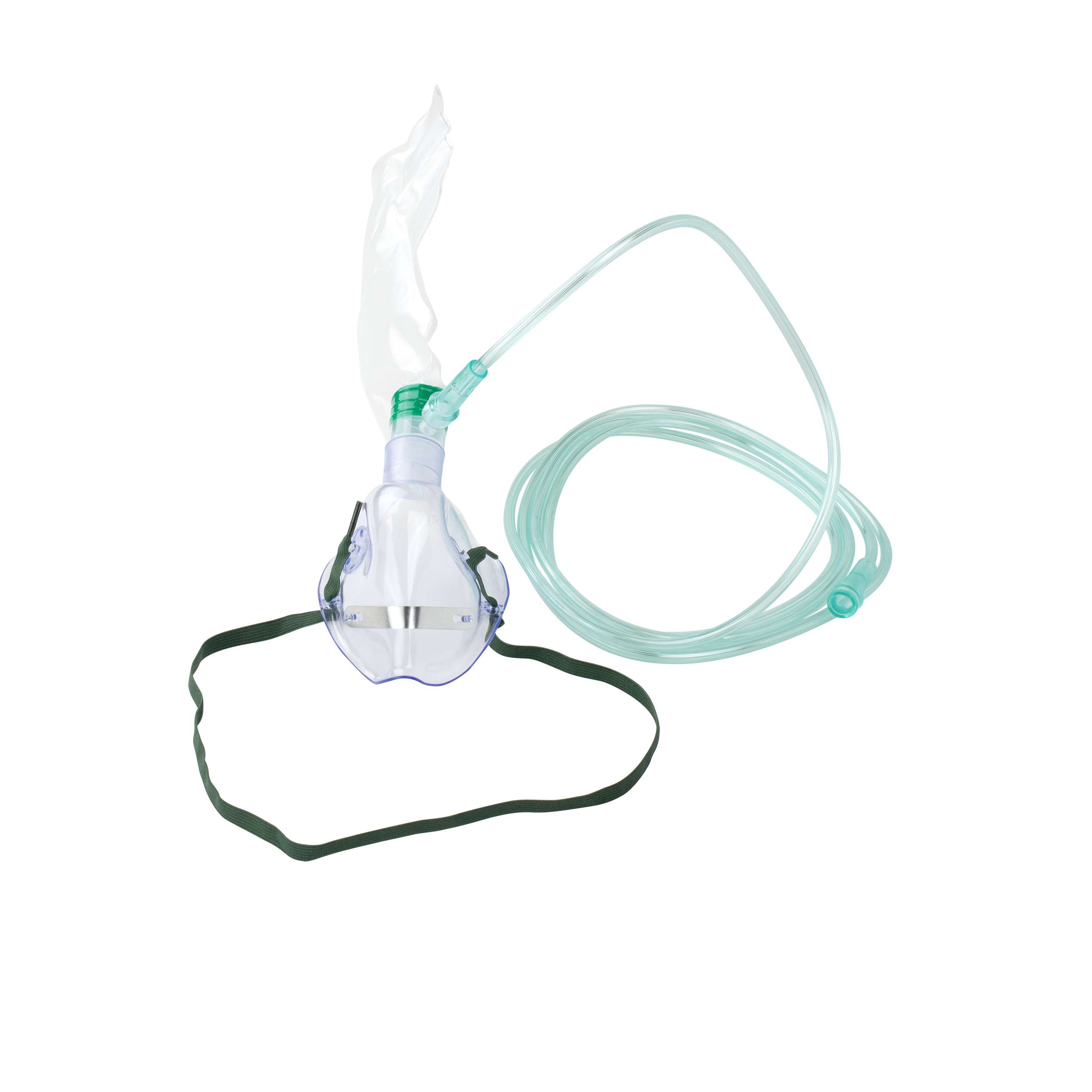 O2 High-Concentration Standard Mask w/ 7' (2.1 m) tubing Code: 33009