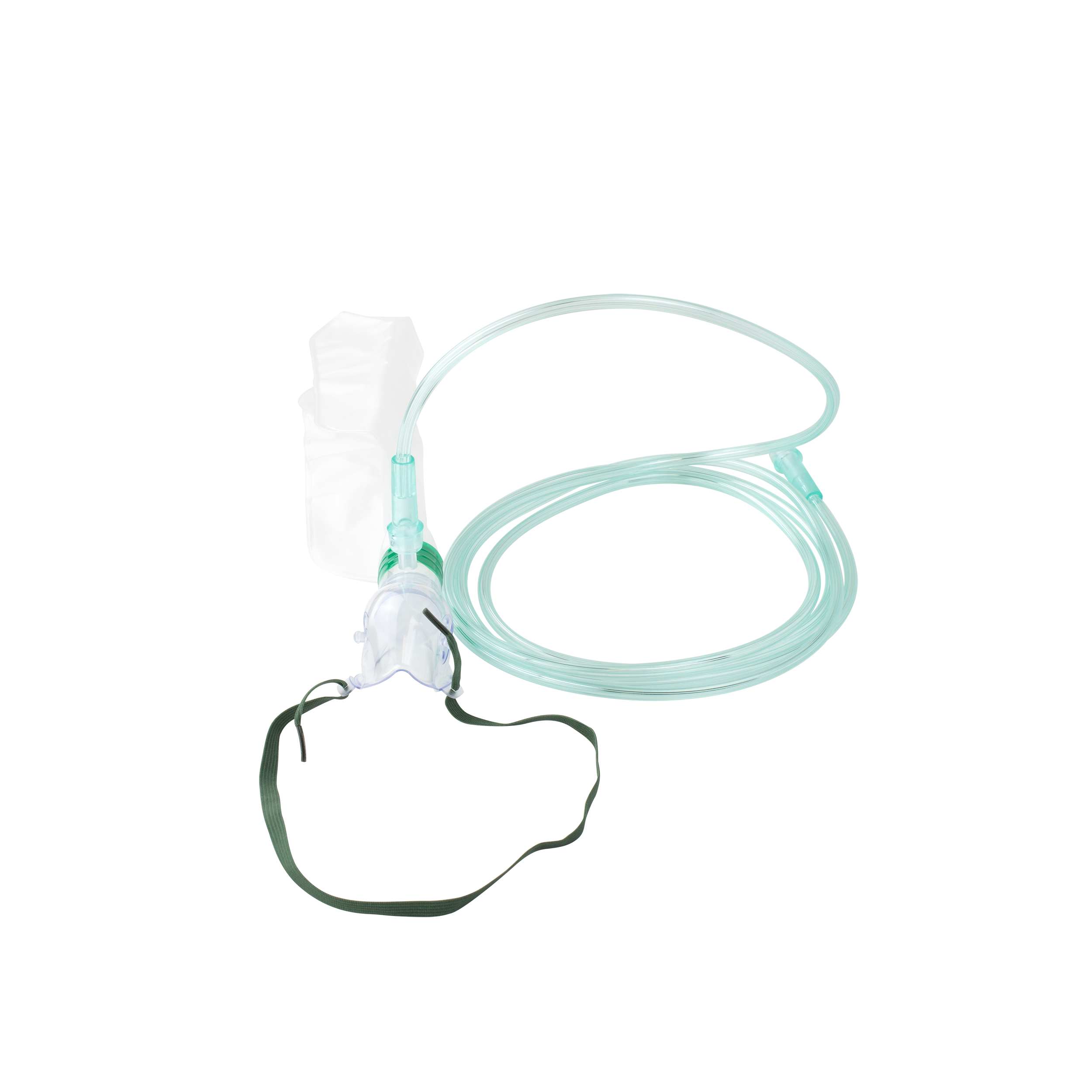 O2 High-Concentration Standard Mask w/ 7' (2.1 m) tubing Code: 33011