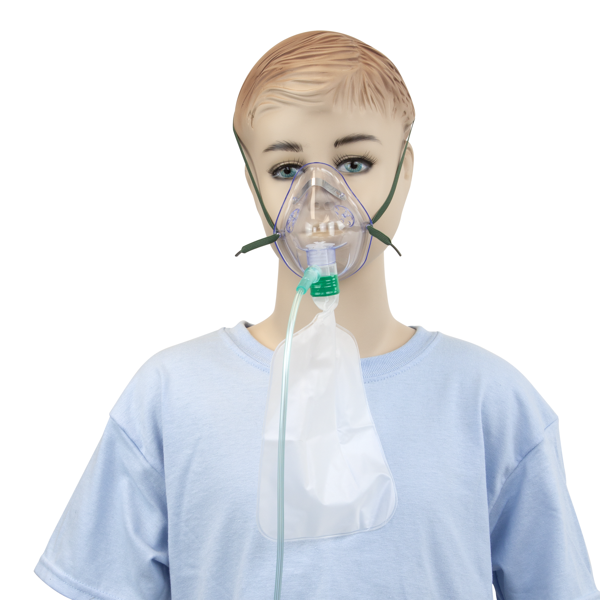 O2 High-Concentration Elongated Mask w/ 7' (2.1 m) tubin Code: 33013