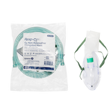 Non-Rebreather Elongated Mask w/ Safety Vent w/ 7' (2.1 m) t Adult/Standard Connector