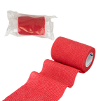 Dynarex Sensi-Wrap Latex-Free Bandage - Red