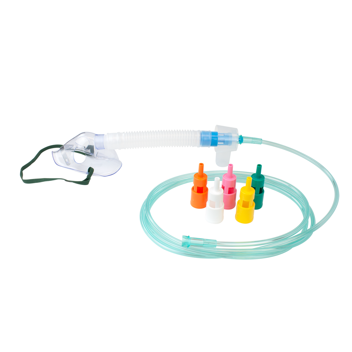 Venturi Select A Vent Elongated Mask w/6 dilutors 7' (2.1 m) Pediatric & Standard Connector