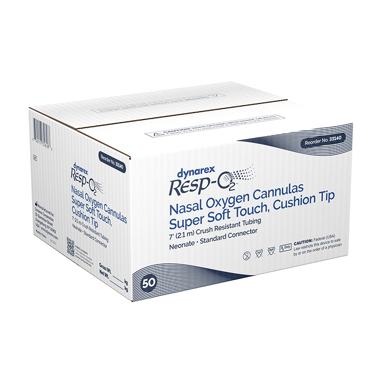 Nasal Oxygen Cannula - Super Soft-Touch Cushion Tip
