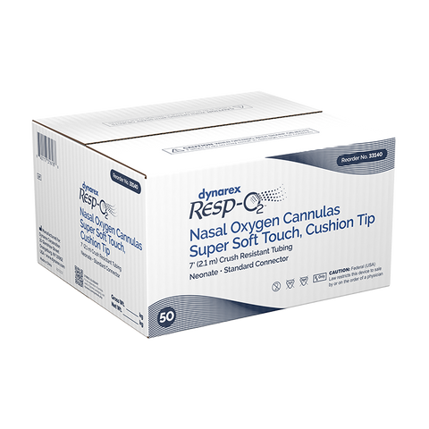 Nasal Oxygen Cannula - Super Soft-Touch Cushion Tip