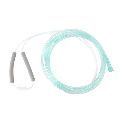 Nasal Oxygen Cannula - Cushion Tip w/ Ultra Soft Ear Foam (Case of 50)
