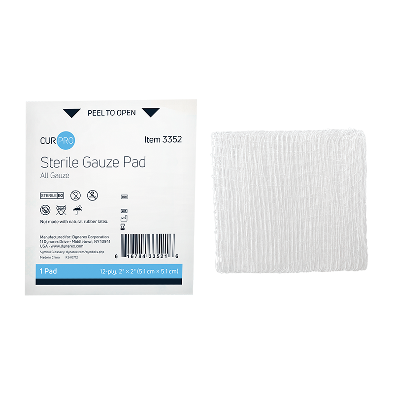 Gauze Pads - Sterile, 12 Ply (Case)