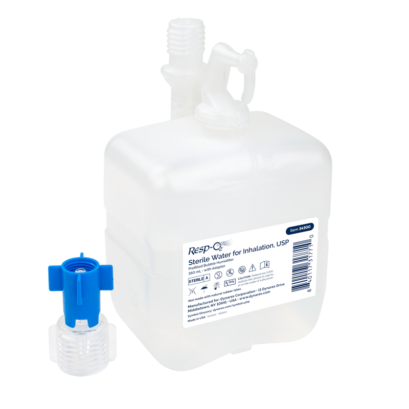 Prefilled Sterile Water for Inhalation