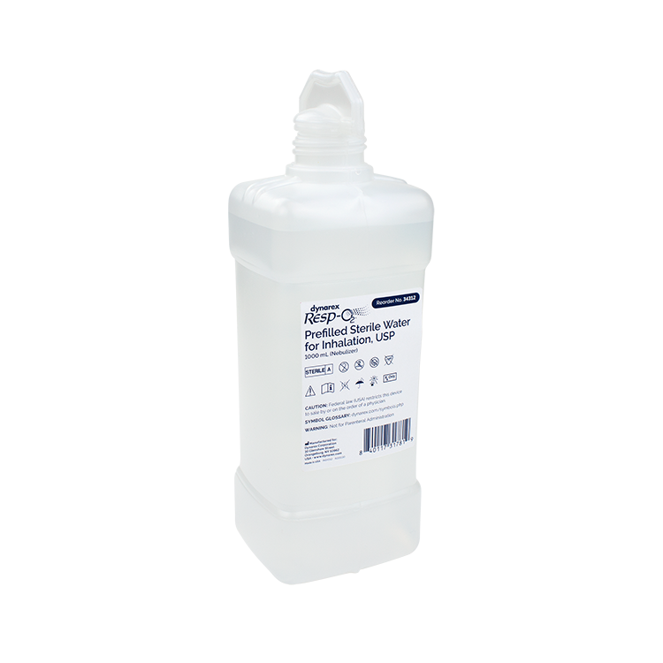 Prefilled Sterile Water For Inhalation USP Code: 34312