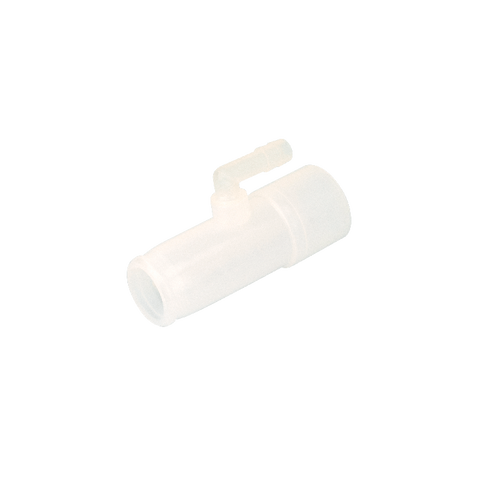 Dynarex Pressure Line Adaptor, Barbed Elbow Accepts 5-7 mm ID Tubing