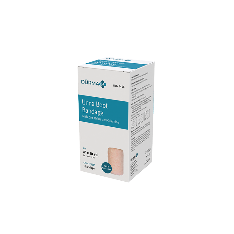 Unna Boot Bandages w/ Calamine 4" x 10 yd