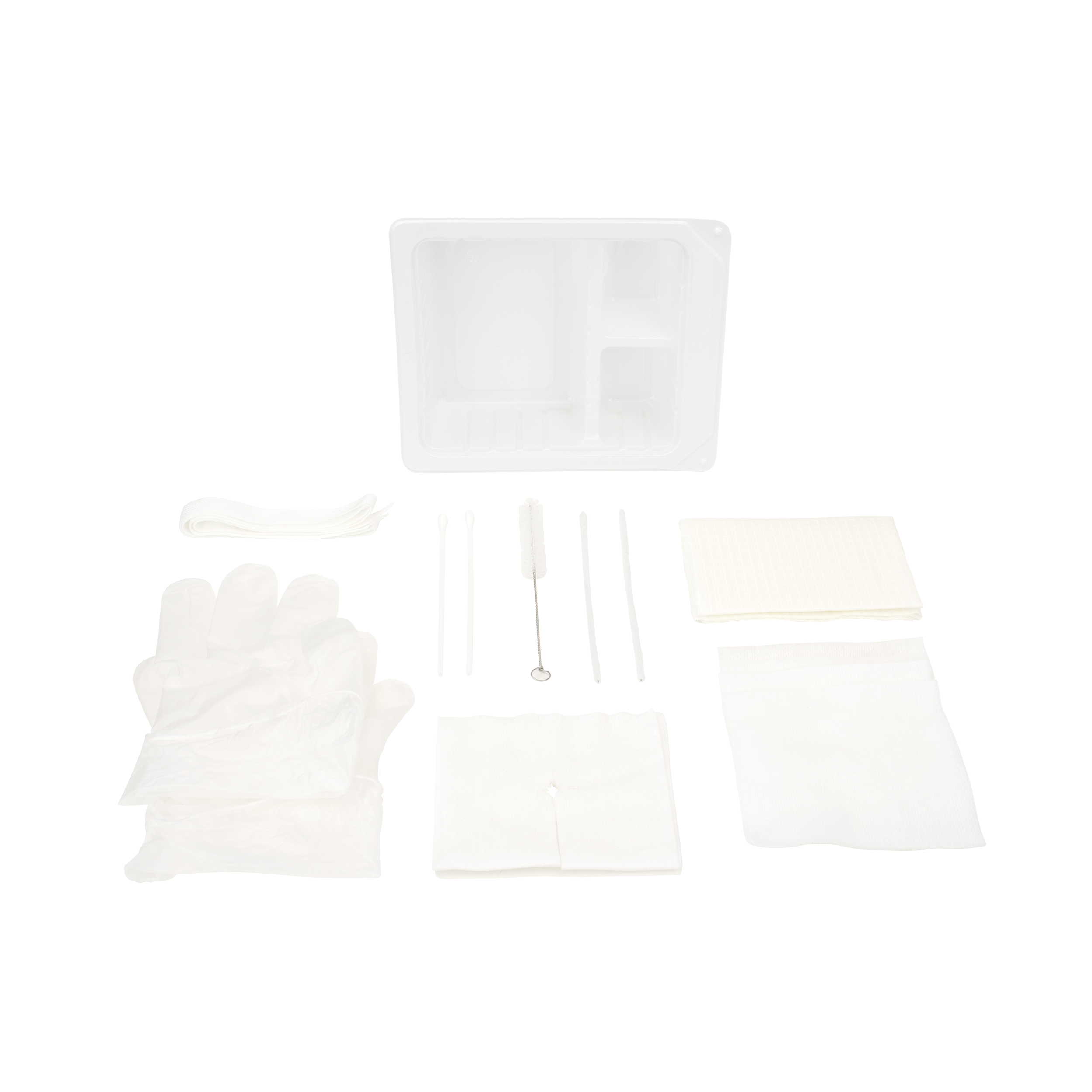 Tracheostomy Care Kit - Three Compartment Tray Main image
