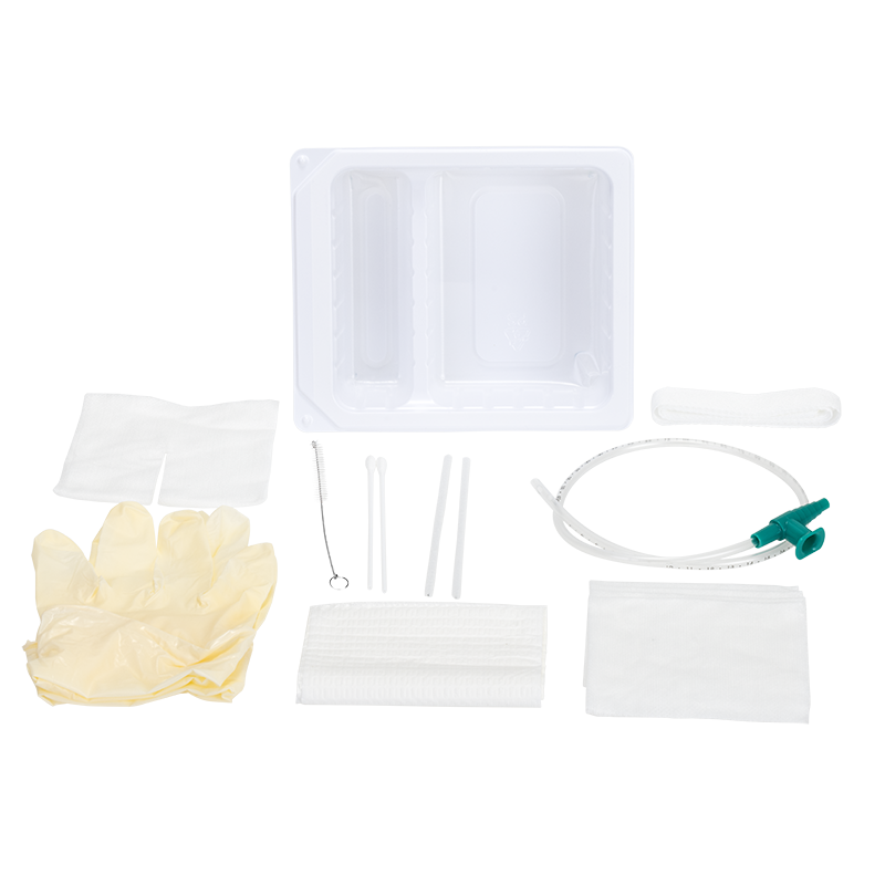 Tracheostomy Care Kit - Two Compartment Tray