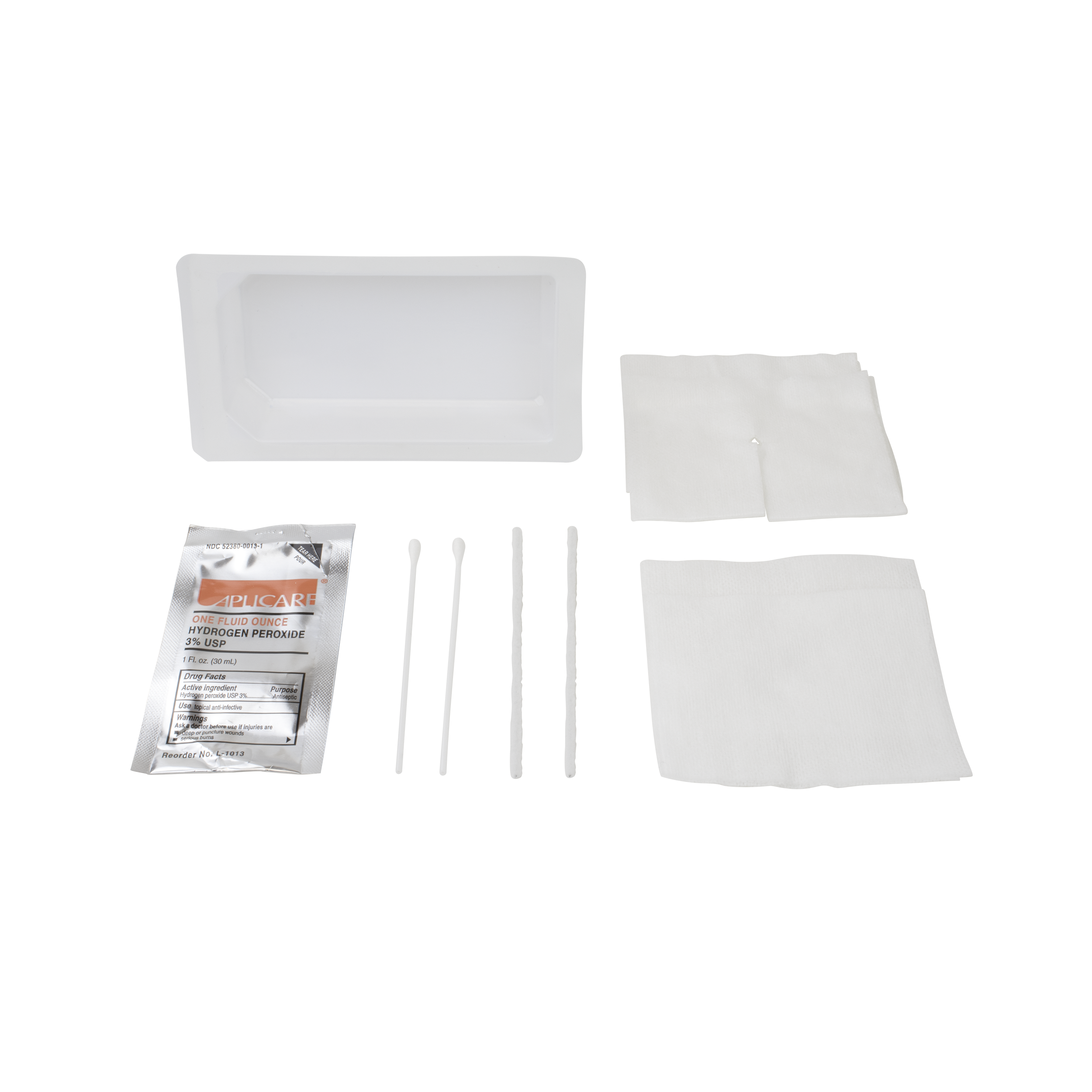 Tracheostomy Care Kit - One Mini Compartment Tray Main image