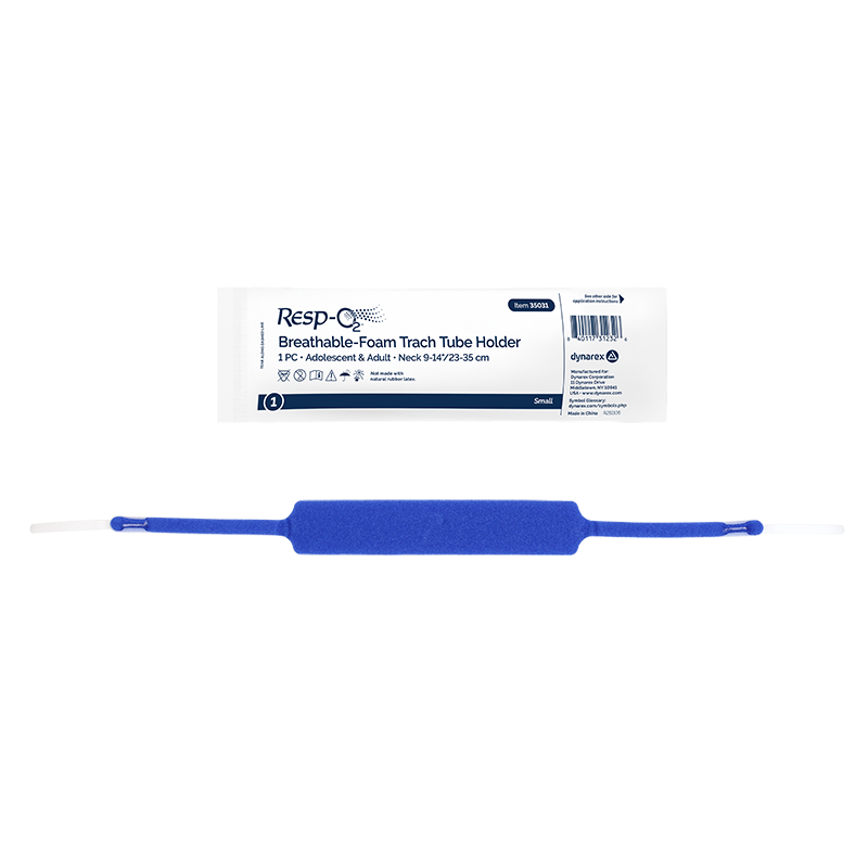 Breathable-Foam Trach Tube Holders