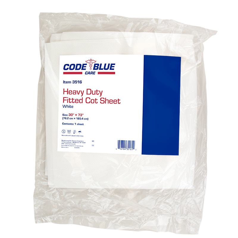 Heavy Duty Fitted Cot Sheet Code: 3516