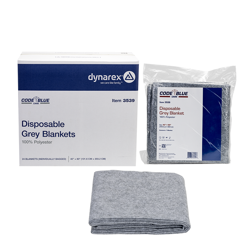 Disposable Grey Blanket Code: 3539