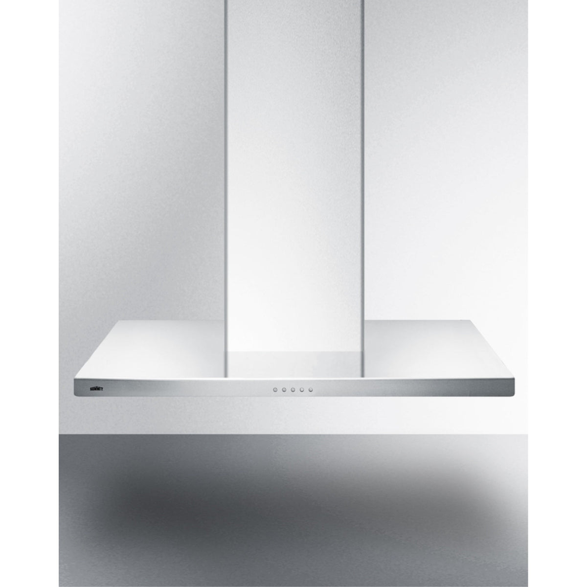 Accucold 36" wide European style convertible wall-mount range hood in stainless steel, ADA (Model SEH4636SSADA)