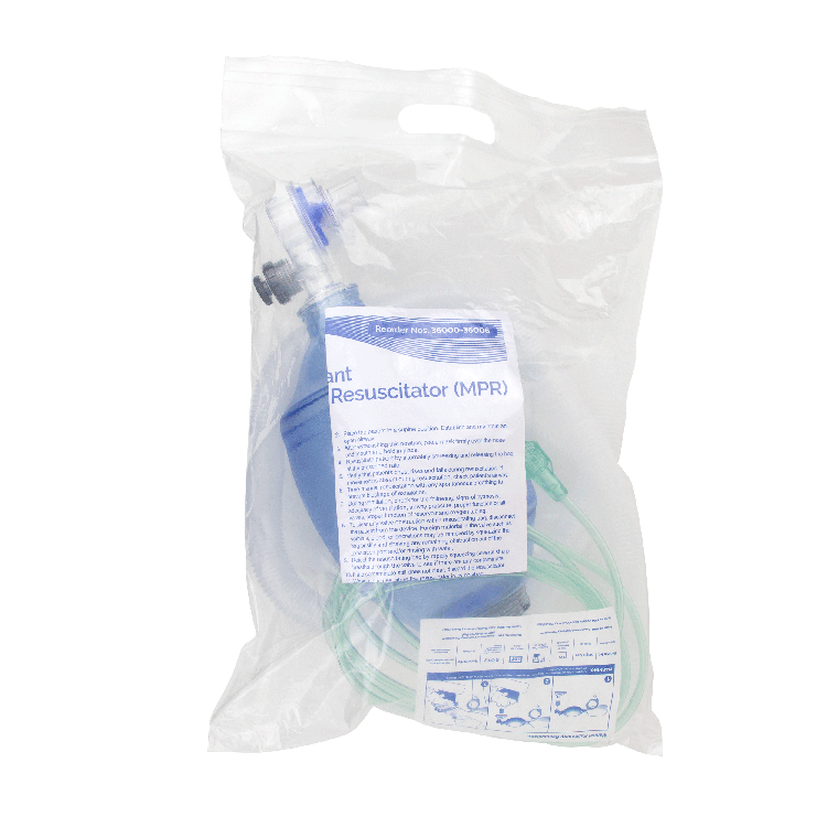 Manual Pulmonary Resuscitator (MPR) Mask, Reservoir Tubing, Code: 36001 Main image