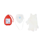 Dynarex CPR Rescue Mask Kit w/ One-Way Valve, Barrier Filter and Pai - photo 2