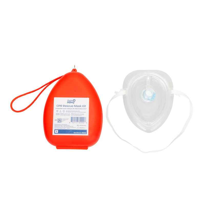 CPR Rescue Mask Kit w/ One-Way Valve, Barrier Filter and Pai (Case of 25)
