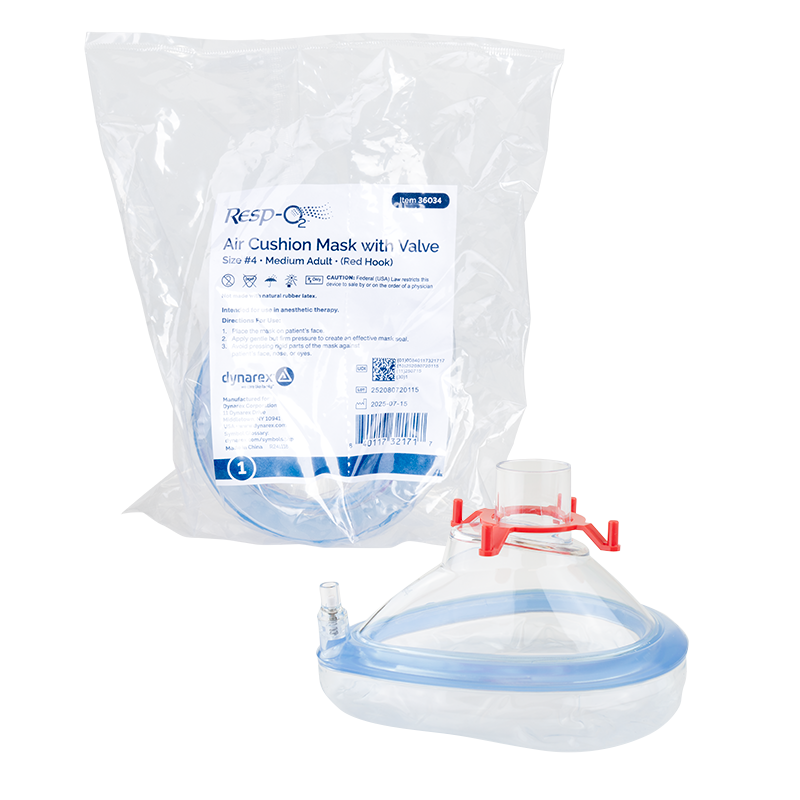 Air Cushion Mask Size w/ Valve #4 (Red Hook) Code: 36034 Main image