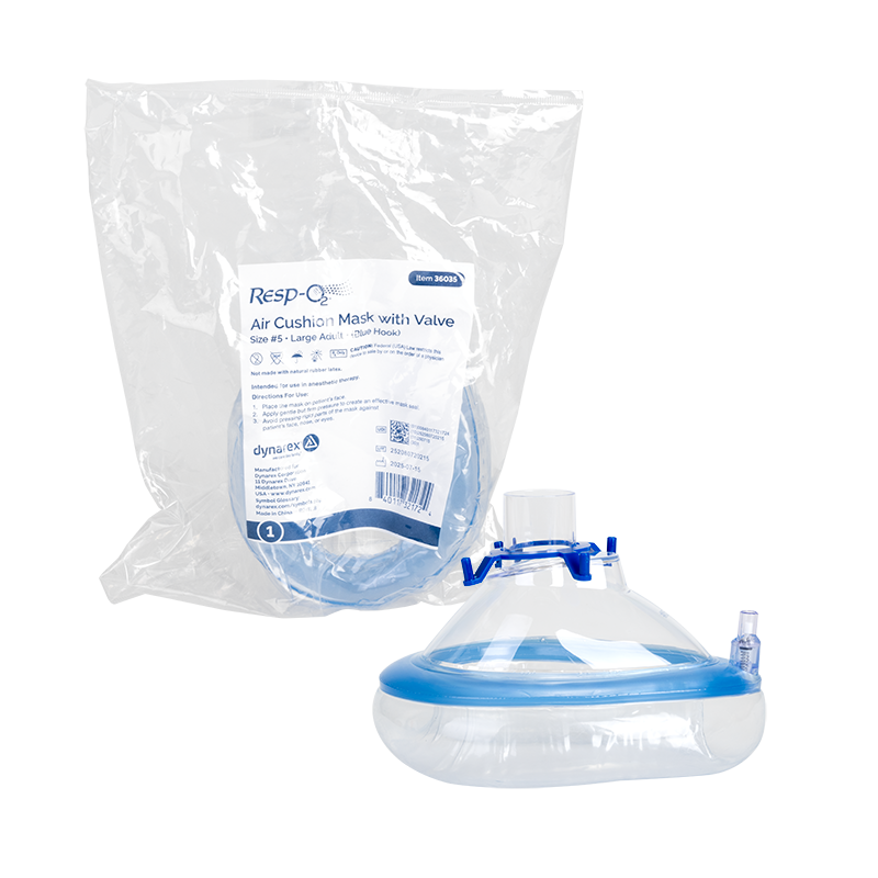 Air Cushion Mask Size w/ Valve #5 (Blue Hook) Code: 36035