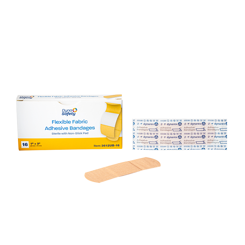 Flexible Fabric Adhesive Bandages - Sterile Code: 3612UB-16