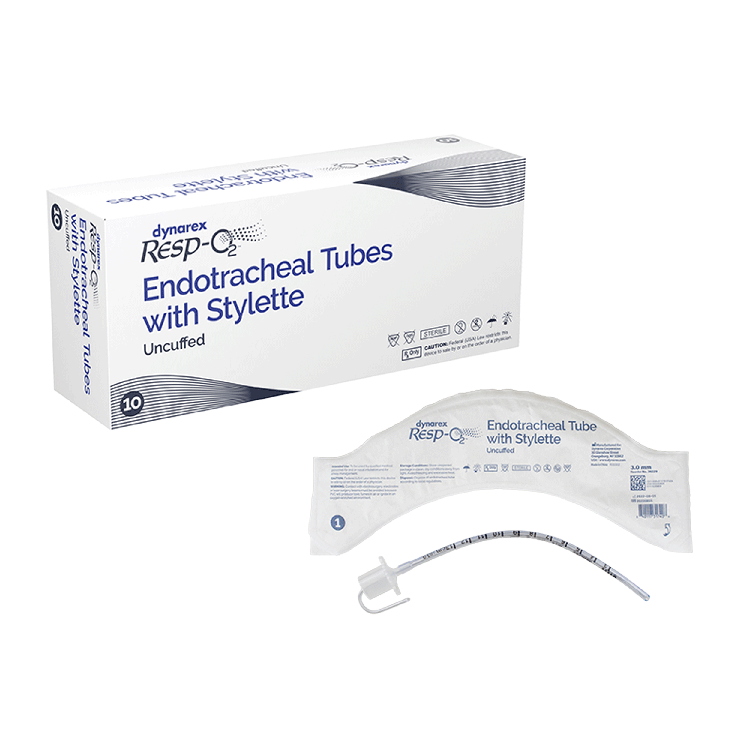 Endotracheal Tubes w/ Stylette - Uncuffed Code: 36229