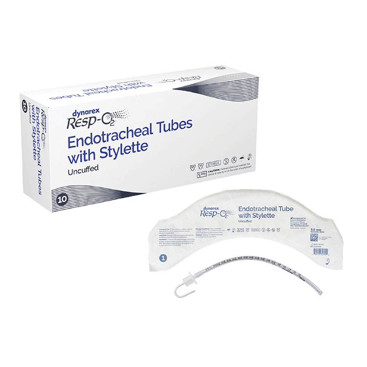 Endotracheal Tubes w/ Stylette - Uncuffed Code: 36233 Main image