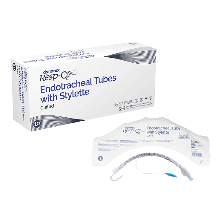 Endotracheal Tubes w/ Stylette - Cuffed Code: 36254
