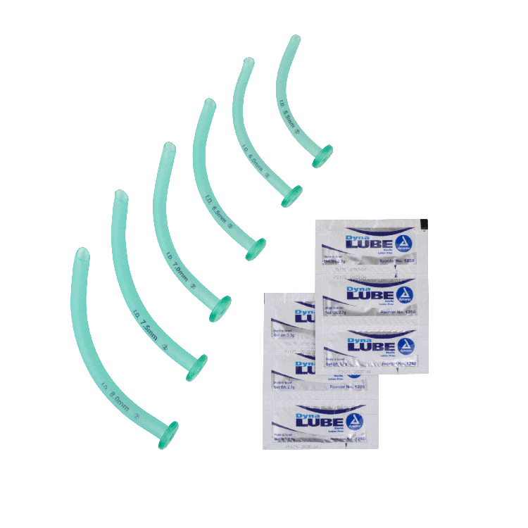 Nasopharyngeal Airway Kits - 6 NPA + 6 packs of Jelly Code: 36270