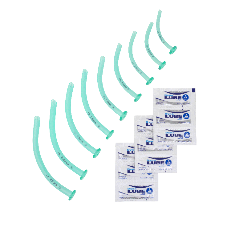 Nasopharyngeal Airway Kits - 9 NPA + 9 packs of Jelly Code: 36271