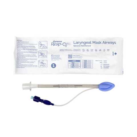 Dynarex LMA (Laryngeal Mask Airway) - Silicone, Reinforced (Case of 5)