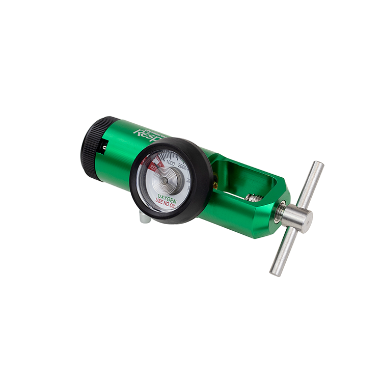 CGA 870 Mini Oxygen Regulator - 0-8 LPM Code: 36355