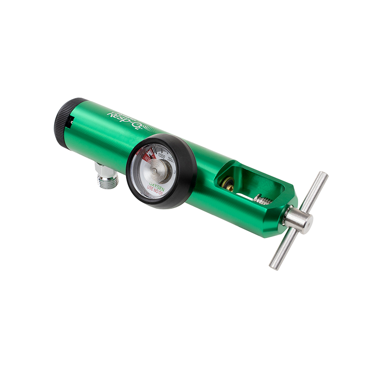 CGA 870 Extended Oxygen Regulator - 0-15 LPM Code: 36359 Main image