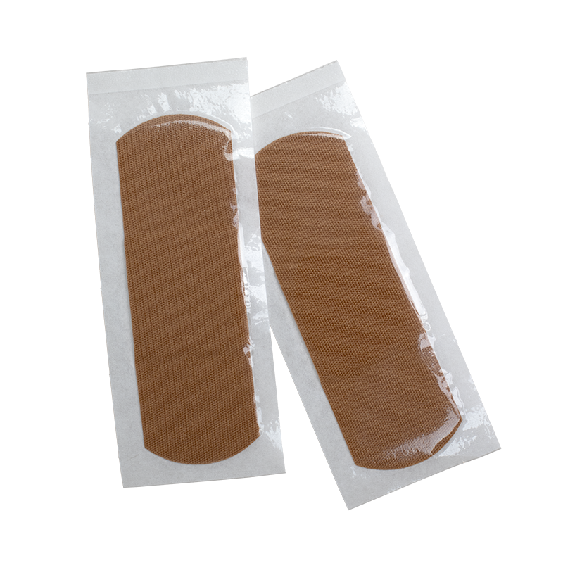 ColorFit Adhesive Fabric Bandages - Brown, 1" x 3"
