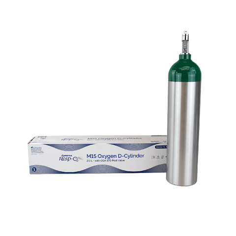 Dynarex M15 - Oxygen D-Cylinder (post valve)