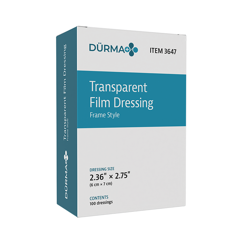 Transparent Film Dressing Frame Style, 6 x 7 cm