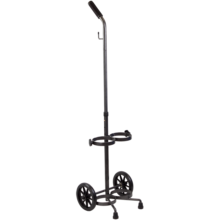 Oxygen Cylinder Cart - Dual Secondary image