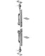Auto Flush Bolt set 962 626