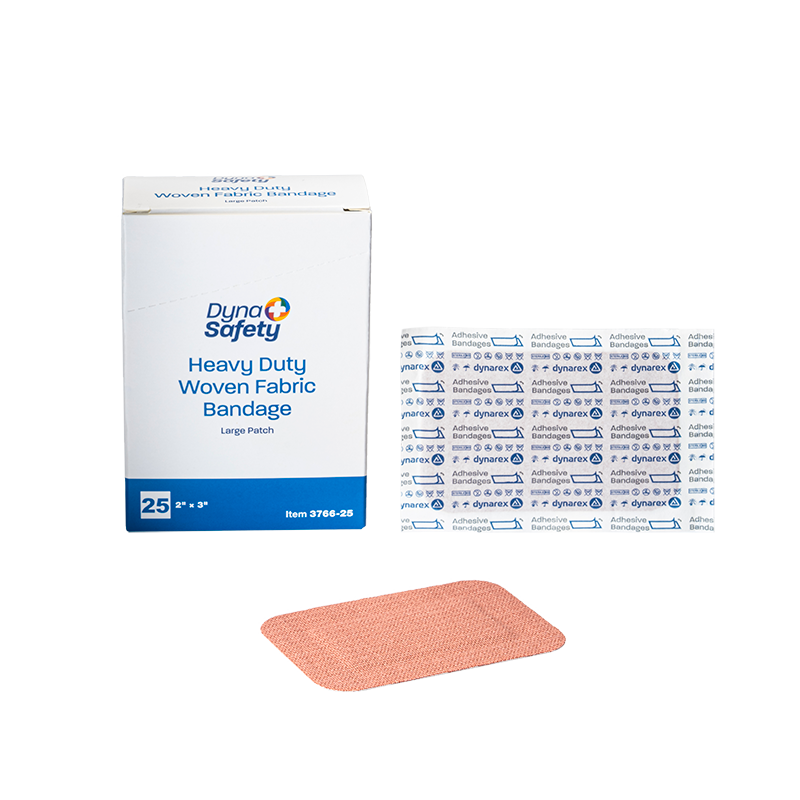 Heavy Duty Woven Fabric Bandage - Large Patch Code: 3766-25
