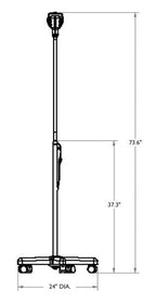 Burton LE 50 Wide Beam - Floor Stand
