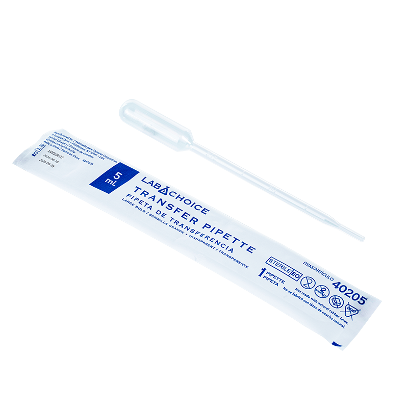 Transfer Pipettes, Large Bulb, Sterile, Individually Wrapped Code: 40205