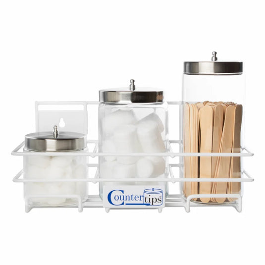 CounterTips 3 Sundry Jar Rack