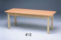 Bailey Plain Treatment Table, 30" x 78" x 30", 1" Upholstered Top - Model 410