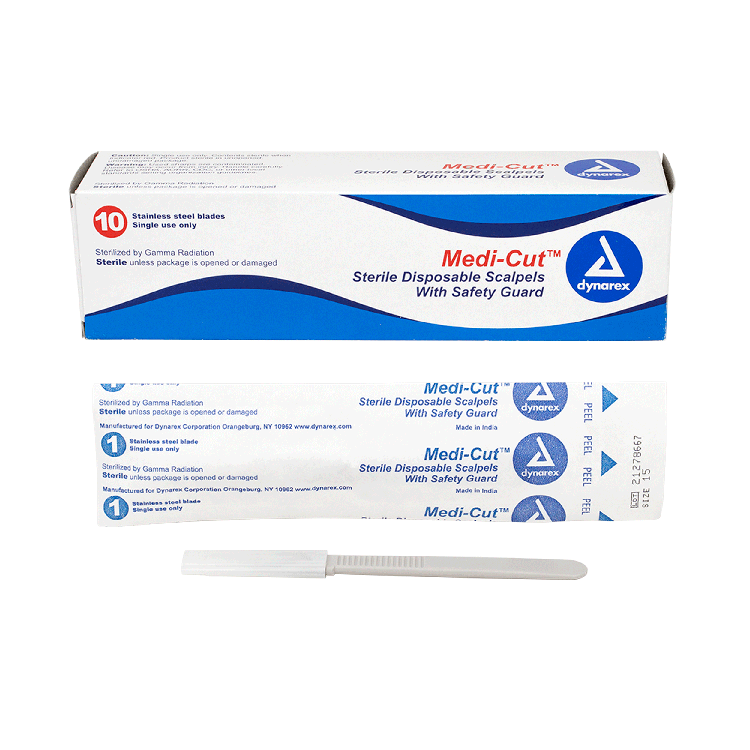 Medi-cut Scalpels Disposable Sterile Code: 4115 Main image