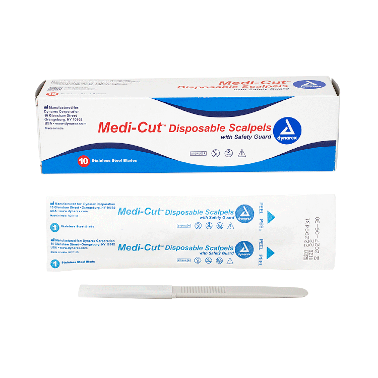 Medi-cut Scalpels Disposable Sterile Code: 4122 Main image