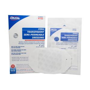 Sterile Transparent Semi-Permeable Dressing 6" x 8"