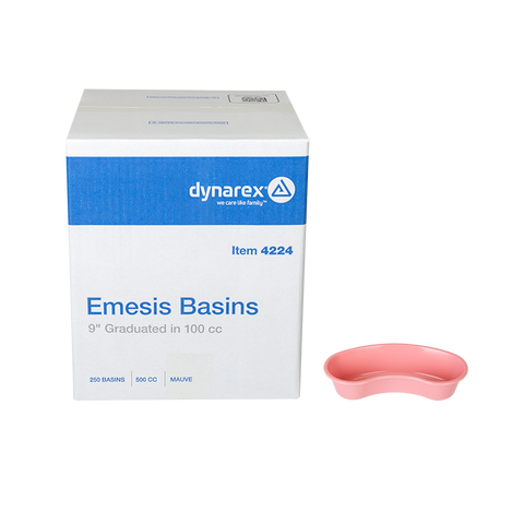 Dynarex Emesis Basin 9" 500cc Capacity Graduated in 100cc Increments