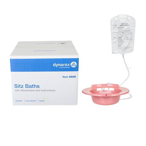 Dynarex Sitz Bath w/ Attachment & Instructions